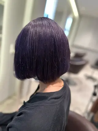 ショート カラー 髪質改善ストレート 中林優太のヘアスタイル