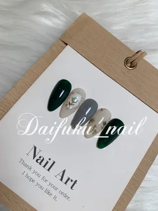 ミディアム Daifuku nailsのネイルデザイン