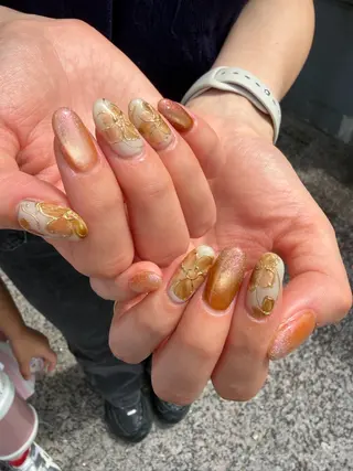 ネイル 前田 萌のネイルデザイン