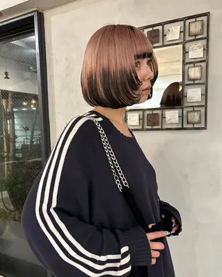 カラー GAN /ダメージレスカラーのヘアスタイル