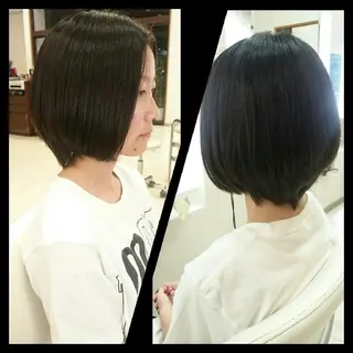 ショート キンジョウ エナミのヘアスタイル