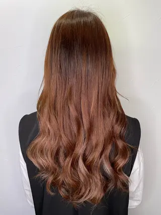セミロング エクステ*美髪サロン KR2S河内長野店長のヘアスタイル