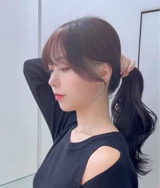 ミディアム カラー 🌫️大人韓国ヘア 🌫️naoyaのヘアスタイル