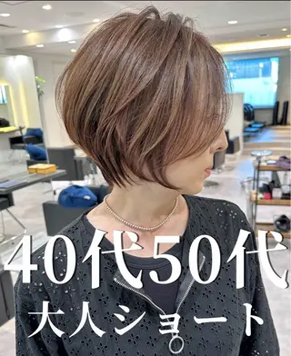 ショート 🍀表参道× 大人ショート🍀荒砂のヘアスタイル