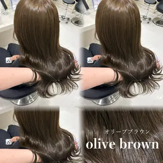 ロング カラー 💕мei 透明感カラー💕のヘアスタイル
