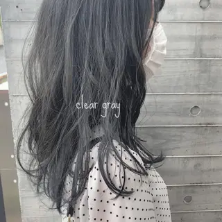 セミロング カラー ヘアアレンジ ブリーチなし透け感/ マンツーマン/Ryoのヘアスタイル