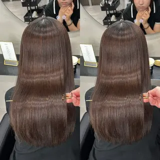 ロング 今話題の艶髪矯正 美艶カラー/FUKAのヘアスタイル