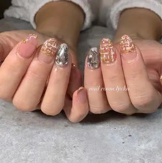 ネイル ネイルルームリッカ 𝐦𝐚𝐲𝐮のネイルデザイン