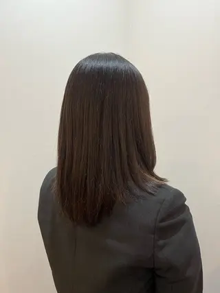 ミディアム カラー しだ あつきのヘアスタイル