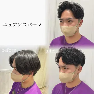 パーマ メンズ clan .のヘアスタイル