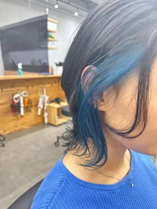 ショート カラー N/デザインカラー 🌿ナギのヘアスタイル