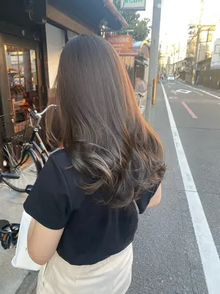 ロング カラー 【novem】 Miyukiのヘアスタイル