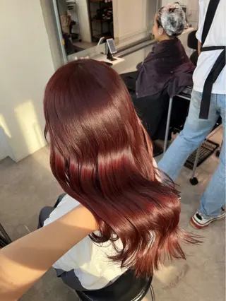セミロング 安原 幸生のヘアスタイル