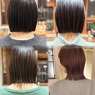 ミディアム カラー ⌇🌹透明感カラー 🌹ᴍᴇɢᴜᴍɪ ⌇のヘアスタイル