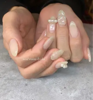 ネイル ネイルルームリッカ 𝐦𝐚𝐲𝐮のネイルデザイン