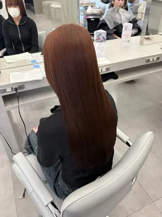 ロング カラー 🍀透明感ナチュラル カラー🍀じゅんのヘアスタイル