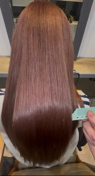 ロング カラー heel SENGAWAのヘアスタイル