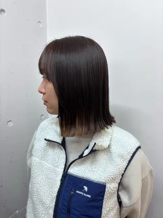 ショート カラー みぞぐち じゅりのヘアスタイル