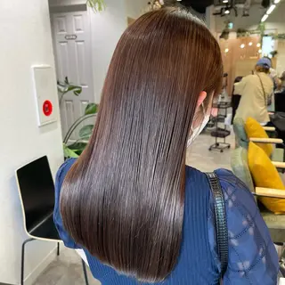 カラー Azu🩰/ 透明感 カラー🎀/アレンジのヘアスタイル