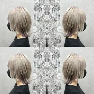 ショート 髪質改善/艶カラー ⚡️コメス/錦糸町のヘアスタイル