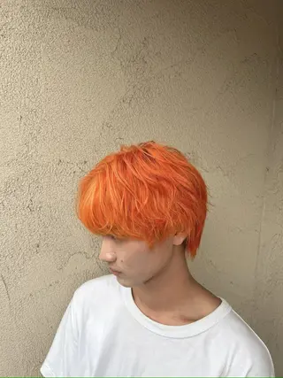 ショート カラー メンズ 及川 晟弥のヘアスタイル