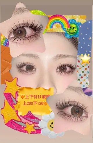 マツエク・マツパ eye lash salon SIDのマツエク・マツパデザイン