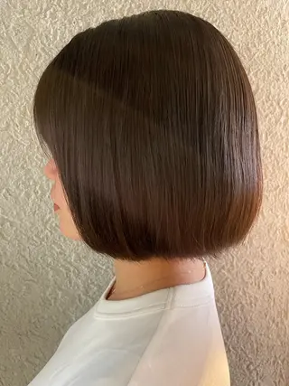 ミディアム Heart box 仲嶺　瑠輝のヘアスタイル