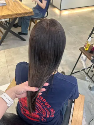 カラー 暖色ෆ‪透明感カラー 🩷cocoriのヘアスタイル