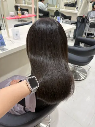 セミロング カラー 💟RINNA 艶カラー💟のヘアスタイル