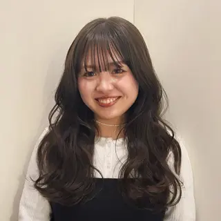 ロング レイヤー/透明感 カラー/ホノカのヘアスタイル