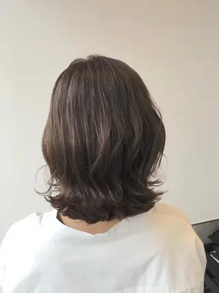 ミディアム カラー yoshi ☆のヘアスタイル