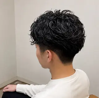 パーマ メンズ 中川 湖稀のヘアスタイル