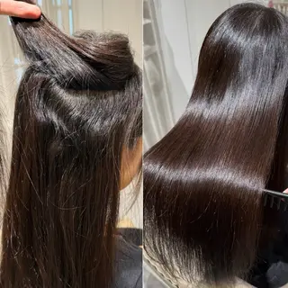 ミディアム 福山髪質改善| 三宅星哉のヘアスタイル