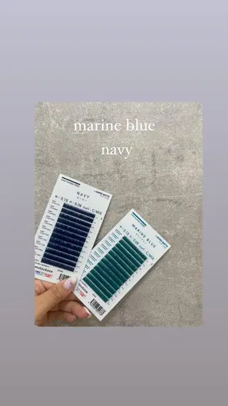 マツエク・マツパ 月夜に浮かぶ 君のまつげのマツエク・マツパデザイン