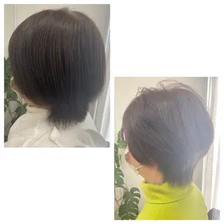 ショート トレフル しばやまのヘアスタイル