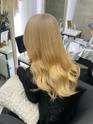 ロング カラー XELM高崎 nearaのヘアスタイル
