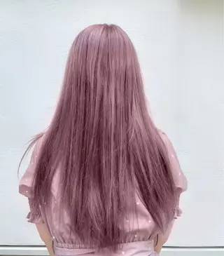 カラー ハイトーン&透明感 カラー☘️片山優陽のヘアスタイル