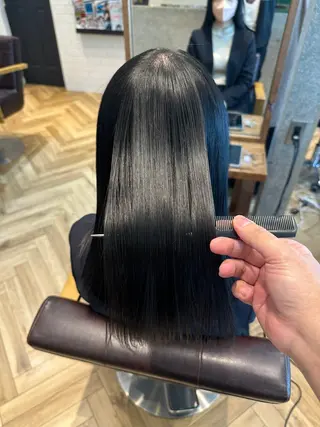 ロング 🌈髪質改善🌈 過去の1艶サラ体験✨のヘアスタイル