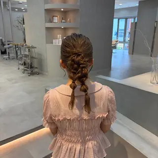 ヘアアレンジ 小川 遥のヘアスタイル