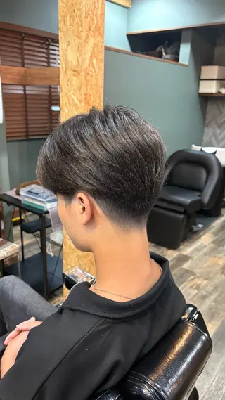 ミディアム メンズ 木名瀬 海星のヘアスタイル