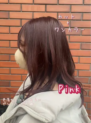 ロング カラー 五十嵐 未悠のヘアスタイル
