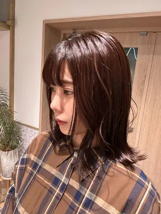 カラー ヘアアレンジ ♡透明感カラー★ ネイル/しの♡のヘアスタイル