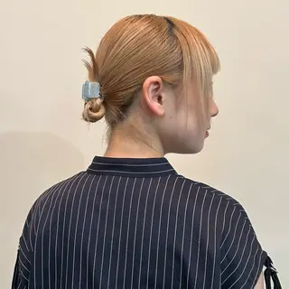 ミディアム ヘアアレンジ ニュアンスヘア🪡 nenekaのヘアスタイル