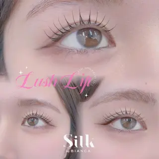 マツエク・マツパ Silk by Bianca 柳🐕のマツエク・マツパデザイン