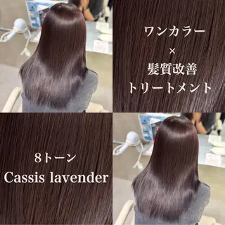 セミロング 加藤 彩花のヘアスタイル