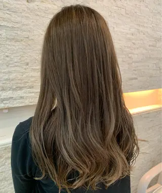 ロング カラー ✄折橋 彩花🐶🍑のヘアスタイル