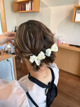 ヘアアレンジ 村上 遼華のヘアスタイル