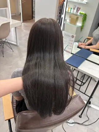 セミロング カラー Hina🫧透明感 /上品/モテ🫧のヘアスタイル