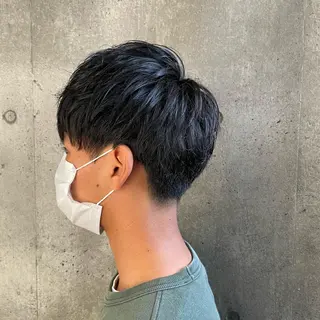 メンズ もりたみかこ 美容師お休み中のヘアスタイル