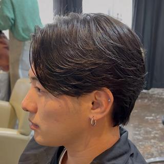 パーマ メンズ メンズ特化型美容師・ タカハシ ヒロヤのヘアスタイル
